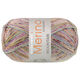 Lana Grossa MEILENWEIT 100g Merino Extrafine Mountain | 7608-marrón claro/marrón oscuro/terracota/octanaje/rojo violeta/pistacho/color crudo rayado
