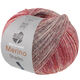 Lana Grossa MEILENWEIT 100g Merino Extrafine Shades | 7236-gris claro/gris oscuro/vino tinto/borgoña/ciruela