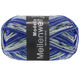 Lana Grossa MEILENWEIT 100g Modello | 4377-gris claro/gris oscuro/verde/real/gris azul