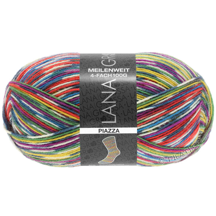Lana Grossa MEILENWEIT 100g Piazza | 7801-