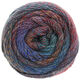 Lana Grossa MEILENWEIT 150g Rainbow | 105-rojo oscuro/caqui/azul/taupe/octanaje oscuro
