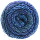 Lana Grossa MEILENWEIT 150g Rainbow | 109-azul claro/azul medio/real/lila