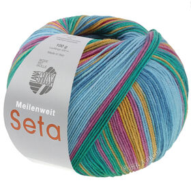 MEILENWEIT 100g Seta Sumatra de Lana Grossa