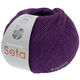 Lana Grossa MEILENWEIT 100g Seta | 43-violeta oscuro