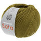 Lana Grossa MEILENWEIT 100g Seta | 50-verde oliva