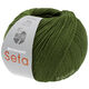 Lana Grossa MEILENWEIT 100g Seta | 49-verde hoja