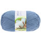 Lana Grossa MEILENWEIT 100g Solo Cotone Unito | 3470-azul paloma