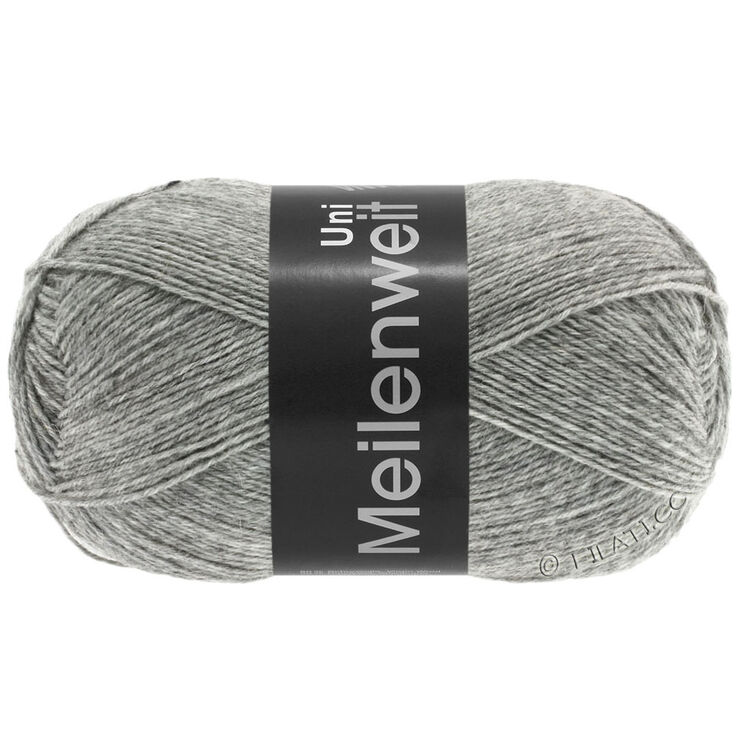 Lana Grossa MEILENWEIT 100g | 1103-gris mezcla