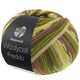 Lana Grossa MEILENWEIT 100g Woolycell Freddo | 6043-gris marrón/verde musgo/manzana verde/gris verde/pistacho/gris oscuro/gris claro