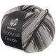 Lana Grossa MEILENWEIT 100g Woolycell Freddo | 6045-gris claro/gris piedra/gris ratón/gris oscuro/antracita/gris plata