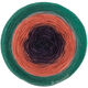 Lana Grossa MERINO LACE AQUARELL | 09-marrón oscuro/terracota/octanaje oscuro