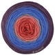 Lana Grossa MERINO LACE AQUARELL | 17-Violeta gris oscuro/azul azur/rojo salmón