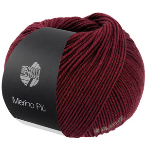 Lana Grossa MERINO PIÙ | 17-borgoña