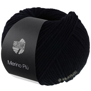 Lana Grossa MERINO PIÙ | 19-negro