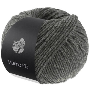 Lana Grossa MERINO PIÙ | 26-gris oscuro