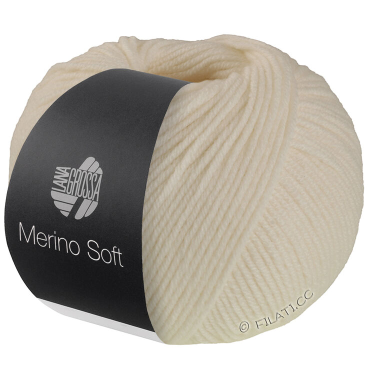 Lana Grossa MERINO SOFT | 01-color crudo