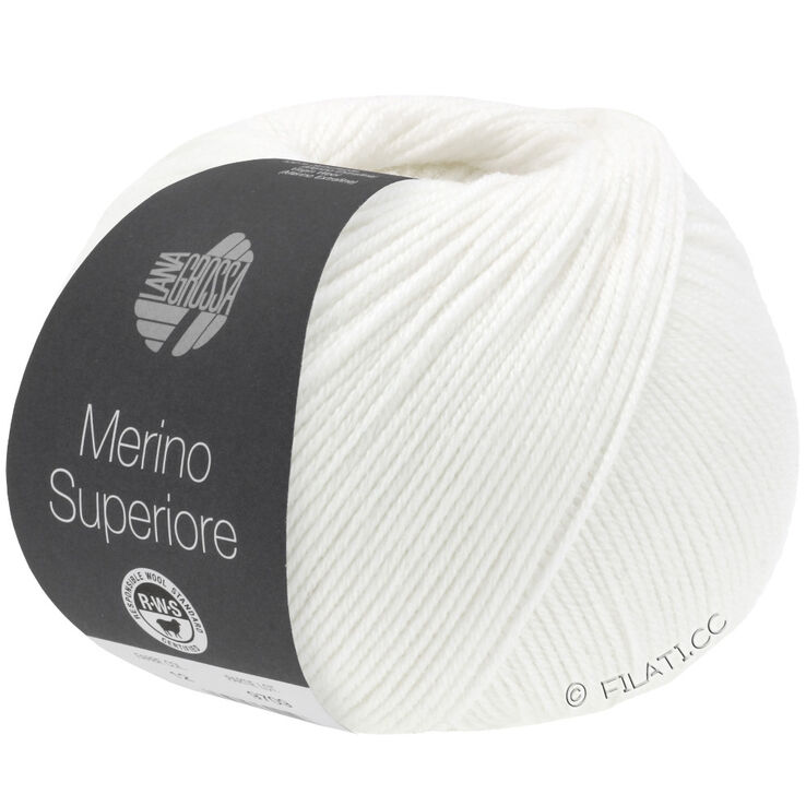 Lana Grossa MERINO SUPERIORE | 01-blanco