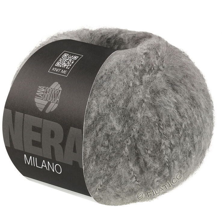 Lana Grossa MILANO (Nera) | 01-gris mezcla