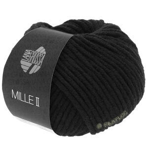 Lana Grossa MILLE II | 015-negro