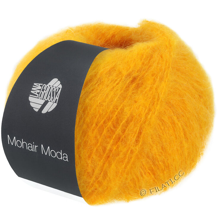 Lana Grossa MOHAIR MODA | 01-amarillo