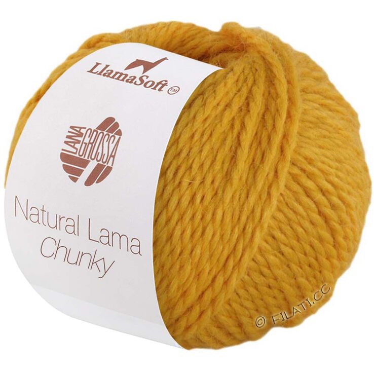 Lana Grossa NATURAL LAMA CHUNKY | 01-amarillo