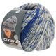 Lana Grossa OLYMPIA Denim | 256-gris/azul oscuroro mezcla/gris azul/azul noche