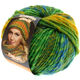 Lana Grossa OLYMPIA Classic | 041-verde amarillento/verde turquesa/azul/amarillo maiz/octanaje