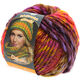 Lana Grossa OLYMPIA Classic | 058-rosa vívida/naranja/amarillo/purpura/marrón