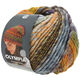 Lana Grossa OLYMPIA Classic | 087-oliva oscuro/gris oscuro/gris claro/verde oscuro/verde medio/verde claro/menta/amarillo ocre