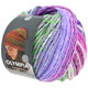 Lana Grossa OLYMPIA Classic | 092-azul violeta/rojo violeta/blanco/gris oscuro/verde/gris verde