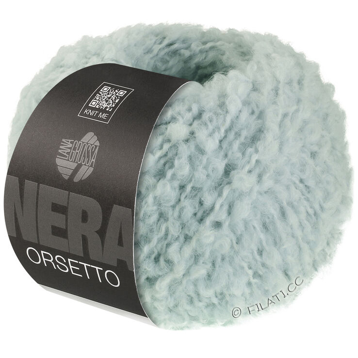 Lana Grossa ORSETTO (Nera) | 01-blanco azul