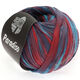Lana Grossa PARADISO Uni/Print | 301-turquesa/octanaje/rojo marrón/ciruela/rojo ladrillo