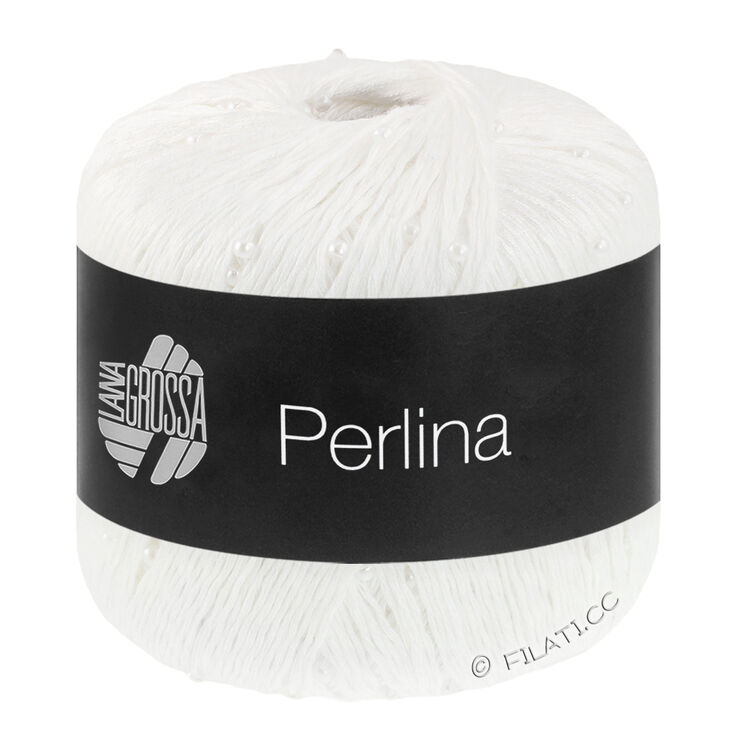 Lana Grossa PERLINA | 01-blanco
