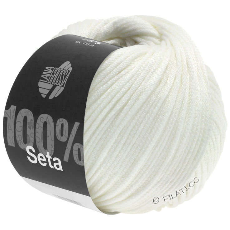 Lana Grossa SETA | 01-blanco