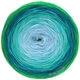 Lana Grossa SHADES OF COTTON | 102-verde/azul octanaje/turquesa/azul claro/blanco