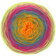 Lana Grossa SHADES OF COTTON | 122-verde claro/fucsia/turquesa/naranja