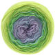 Lana Grossa SHADES OF MERINO COTTON | 404-purpura/azul claro/guisante/verde amarillento