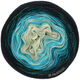 Lana Grossa SHADES OF MERINO COTTON | 409-menta/octanaje claro/octanaje oscuro/azul negro