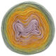 Lana Grossa SHADES OF MERINO COTTON | 615-gris verde/amarillo/naranja/rosa lila