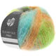 Lana Grossa SILKHAIR HAZE Print | 1203-lila/verde amarillento/salmón/turquesa