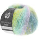Lana Grossa SILKHAIR HAZE Print | 1207-lila delicada/turquesa claro/amarillo limón/octanaje
