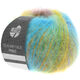 Lana Grossa SILKHAIR HAZE Print | 1212-amarillo mostaza/jade/turquesa/octanaje/gris violeta