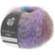 Lana Grossa SILKHAIR HAZE Print | 1215-azul octanaje/rojo violeta/purpura/gris marrón