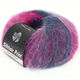 Lana Grossa SILKHAIR Print/Landlust | 302-turquesa/ciclamino/azul violeta/octanaje/gris