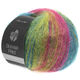 Lana Grossa SILKHAIR Print/Landlust | 348-octanaje/verde amarillo/ciclamino/gris claro