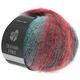 Lana Grossa SILKHAIR Print/Landlust | 357-verde turquesa/rojo claro/rojo oscuro/octanaje oscuro