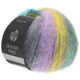 Lana Grossa SILKHAIR Print/Landlust | 369-amarillo mostaza/lila/gris verde/turquesa