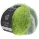 Lana Grossa SILKHAIR Print/Landlust | 371-kiwi/octanaje/gris claro/blanco