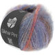 Lana Grossa SILKHAIR PRINT | 405-jeans/gris plata/rojo violeta/herrumbre/gris