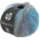 Lana Grossa SILKHAIR PRINT | 432-octanaje/octanaje oscuro/gris medio/gris ratón/gris humo